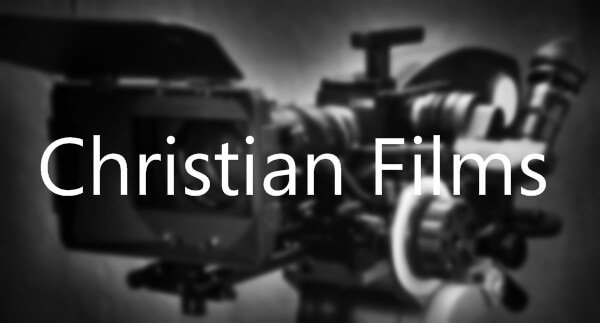 Christian Films wrote on black and white pic with camera
