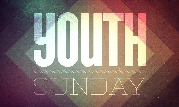 Youth Sunday Sermons written in font
